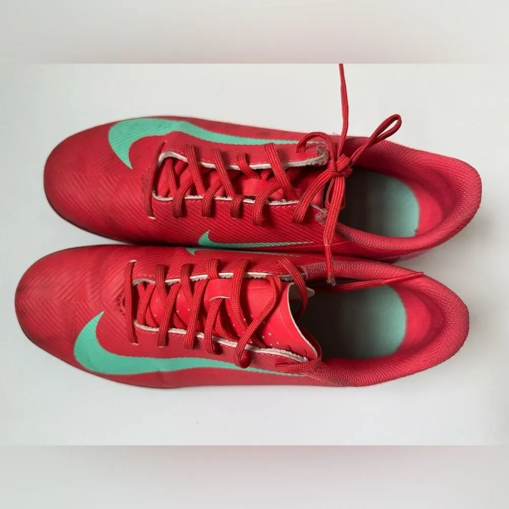 Nike Mercurial Vapor 16 Club indoor cleats shoes Ember Glow Aurora Green 7.5